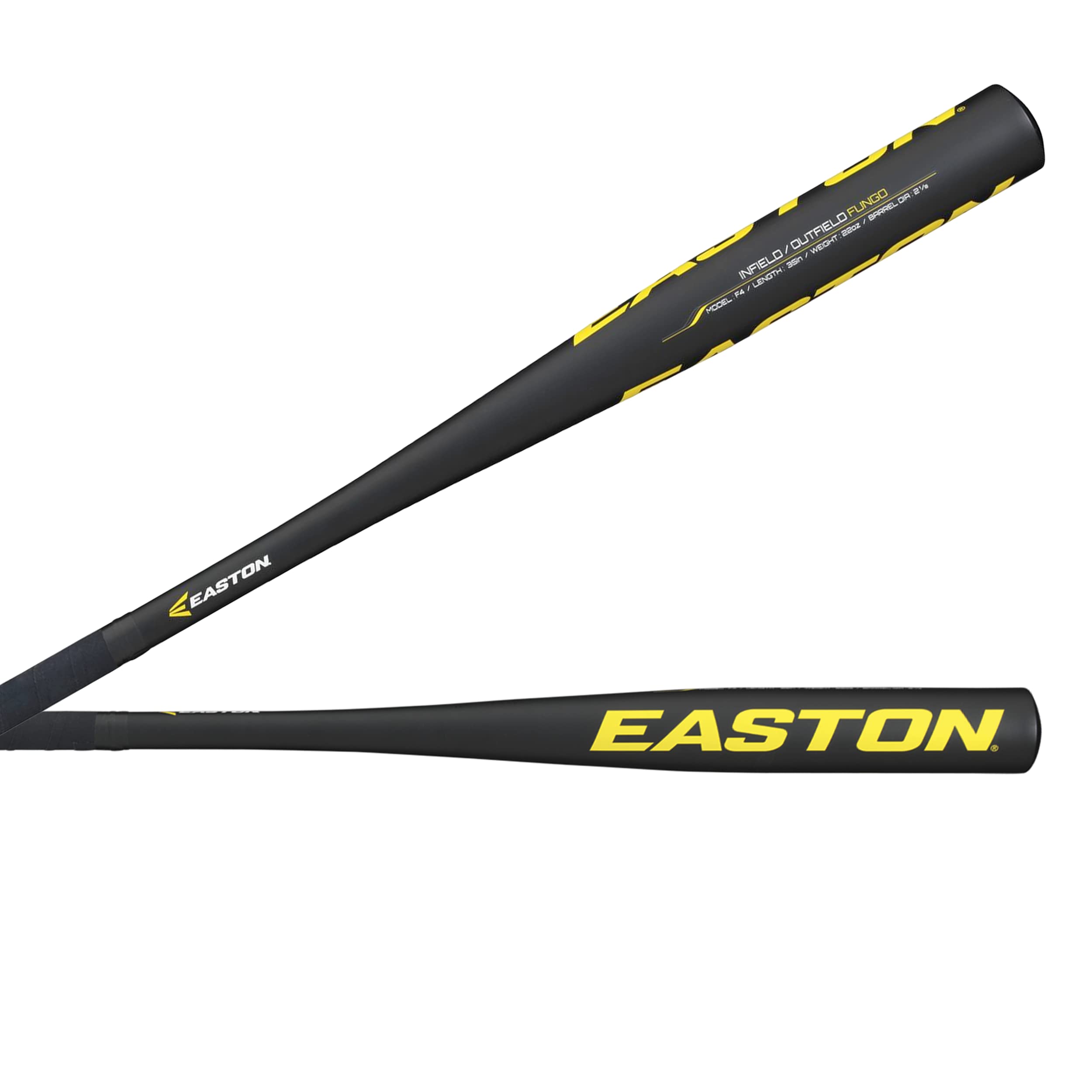 Easton | F4 Aluminum Fungo Bat | Baseball / Softball | 35" x 22 oz.