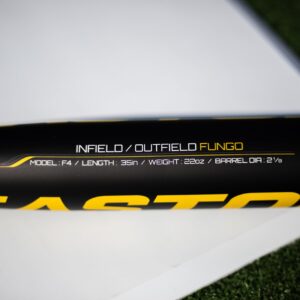 Easton | F4 Aluminum Fungo Bat | Baseball / Softball | 35" x 22 oz.