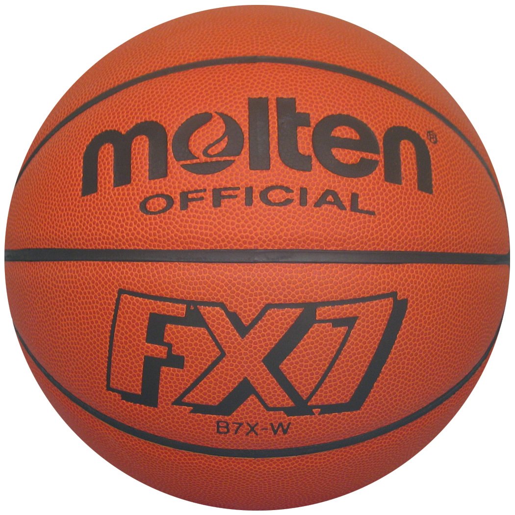 Molten FX6 Basketball (Orange, Intermediate/Size 6)