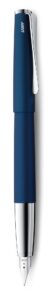 lamy studio fountain pen imperial blue medium