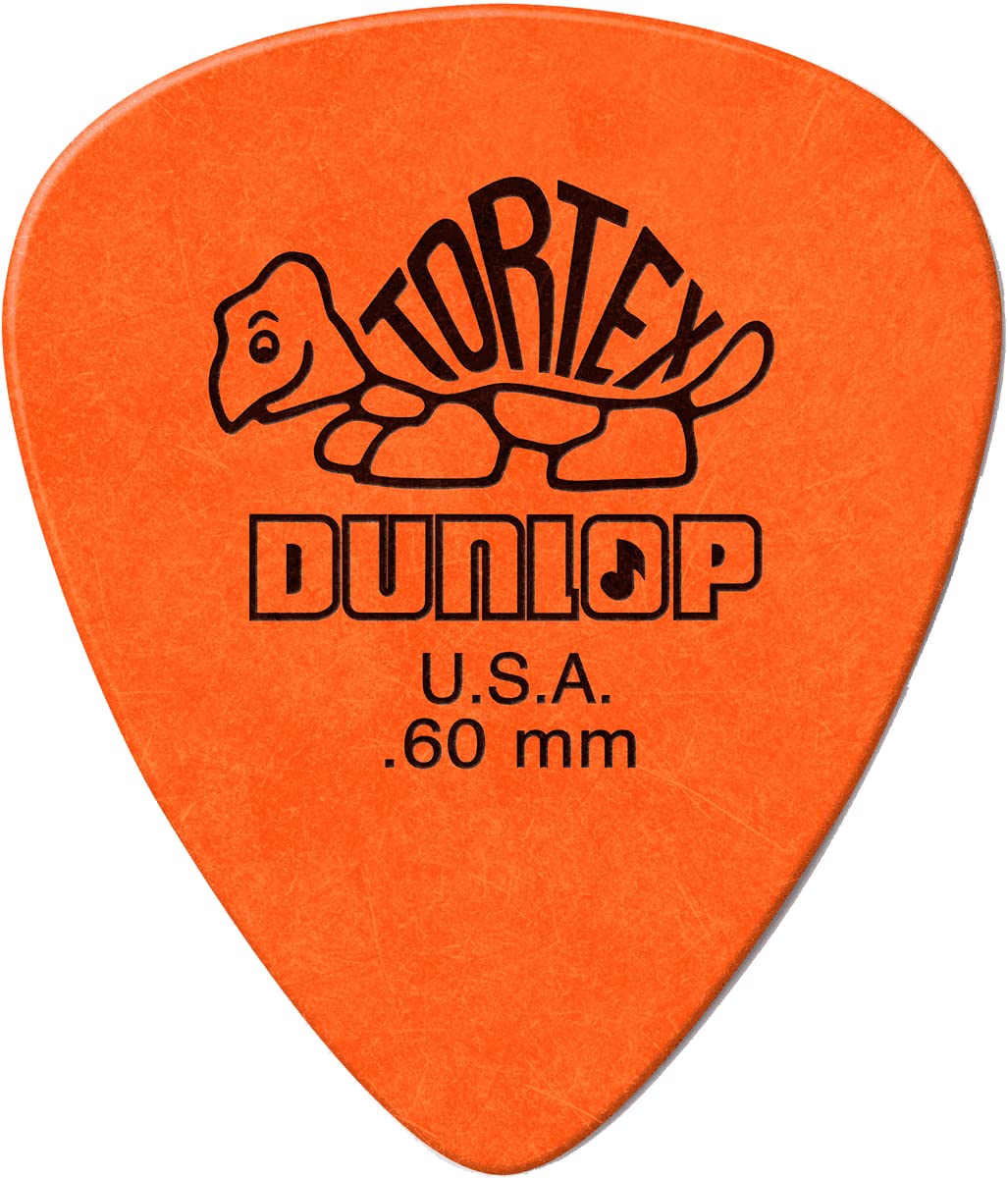 Dunlop Tortex Standard Guitar Picks .60 mm 1 Dozen