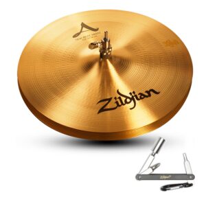 zildjian a0123 14" a mastersound hi hats in pair - hihat & drumset cymbals with zkey