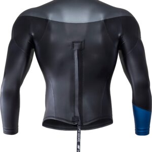 HO Syndicate Dry-Flex L/S Top Mens Wetsuit Black/Steel Blue Sz L