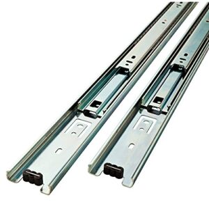 Liberty D80618C-ZP-W 18-Inch Ball Bearing Drawer Slides