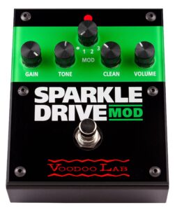 voodoo lab sparkle drive guitar effect pedal