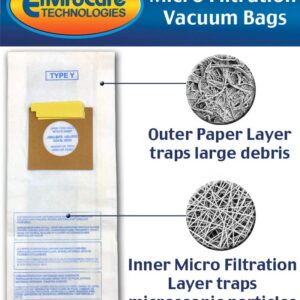 EnviroCare Replacement Micro Filtration Vacuum Cleaner Dust Bags made to fit Hoover Windtunnel Upright Type Y 30 Pack