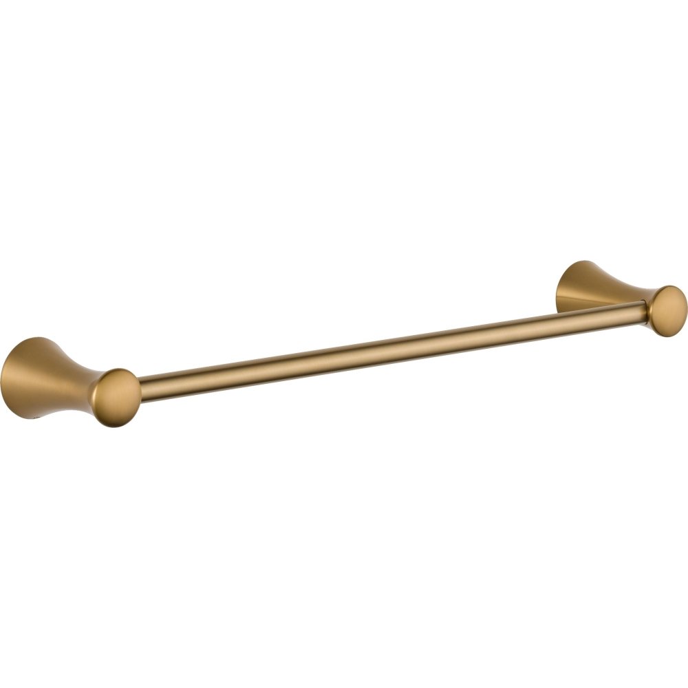 DELTA FAUCET 73818-CZ Lahara Wall Mounted 18 in. Towel Bar in Champagne Bronze