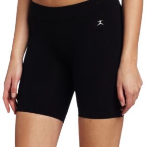 Danskin Women's Essentials Seven Inch Bike Short, Black, Large