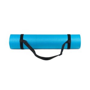 Yoga Mat Velcro Carry Strap, Black