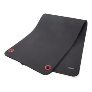 power systems premium hanging club exercise mat, 72 x 23 x 5/8 inches thick, jet black (93832)