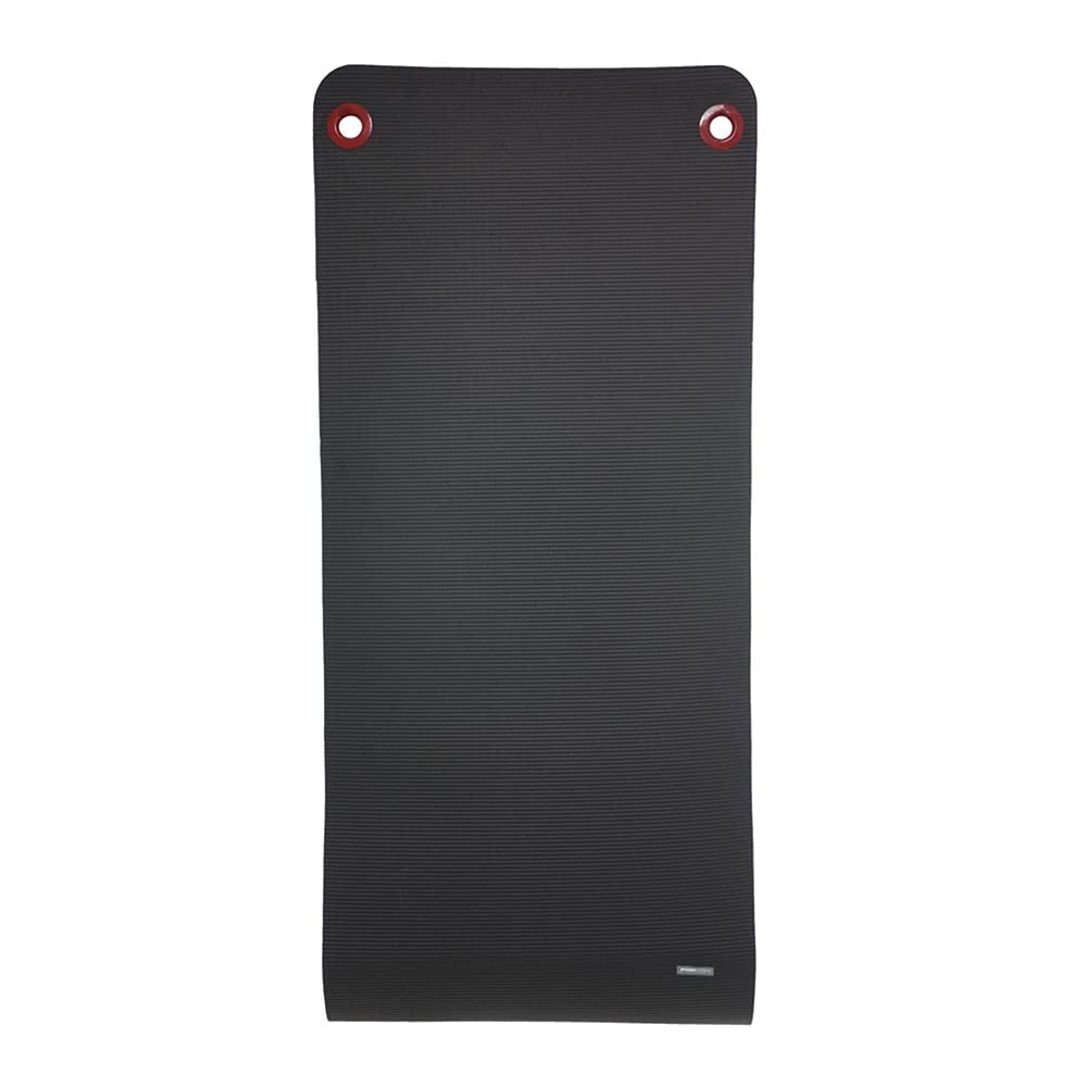 Power Systems Premium Hanging Club Exercise Mat, 72 x 23 x 5/8 Inches Thick, Jet Black (93832)