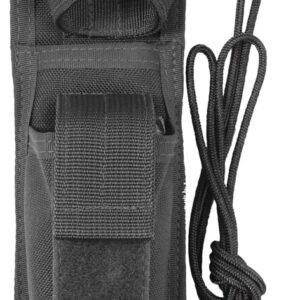 Rothco G.I. Type Enhanced Nylon Knife Sheath, Black