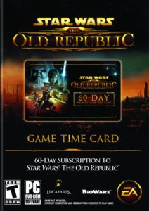 star wars: the old republic 60-day pre-paid time card - pc