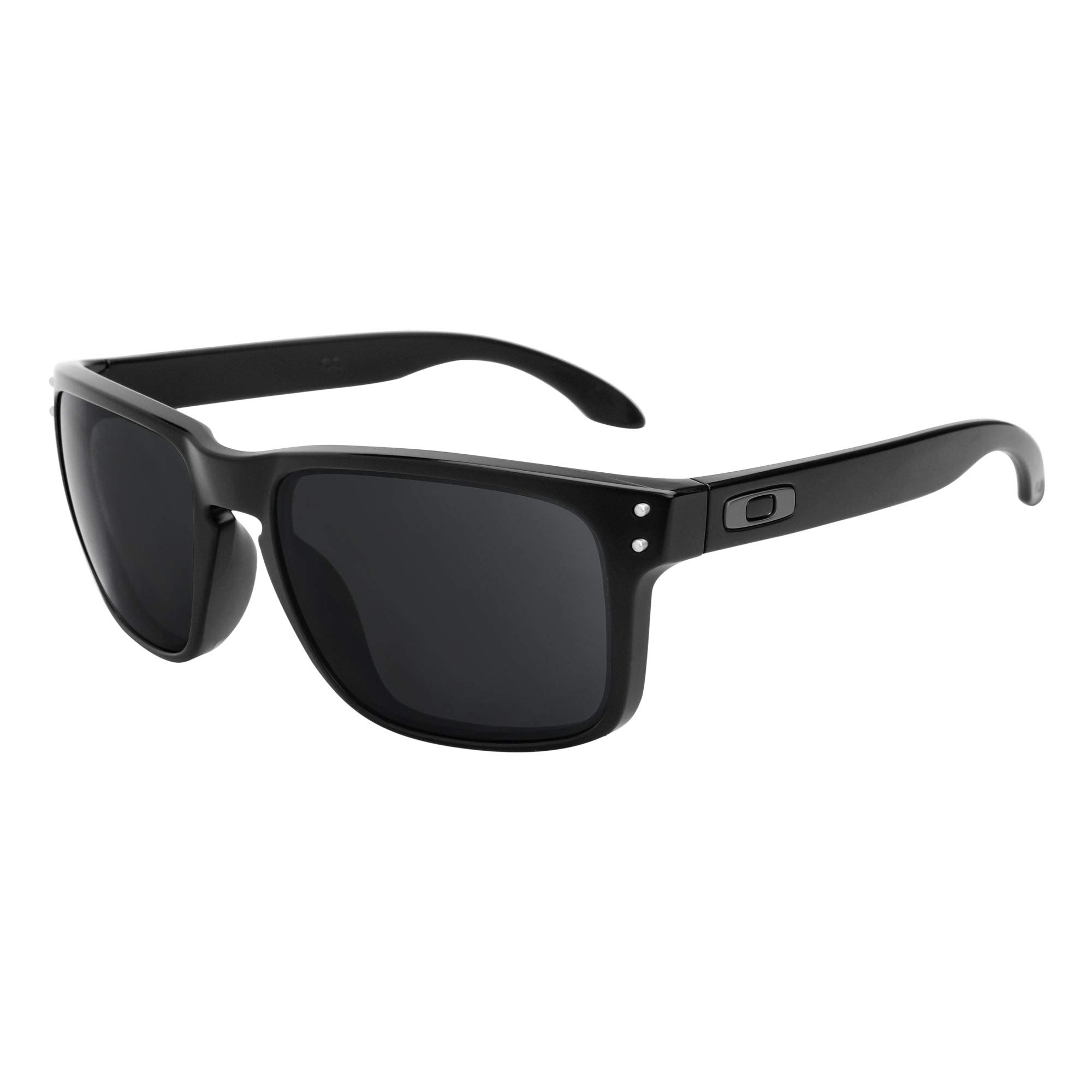 Revant Replacement Lenses for Oakley Holbrook sunglasses, UV Protection, Anti-Scratch and Impact Resistant, Polarized Stealth Black