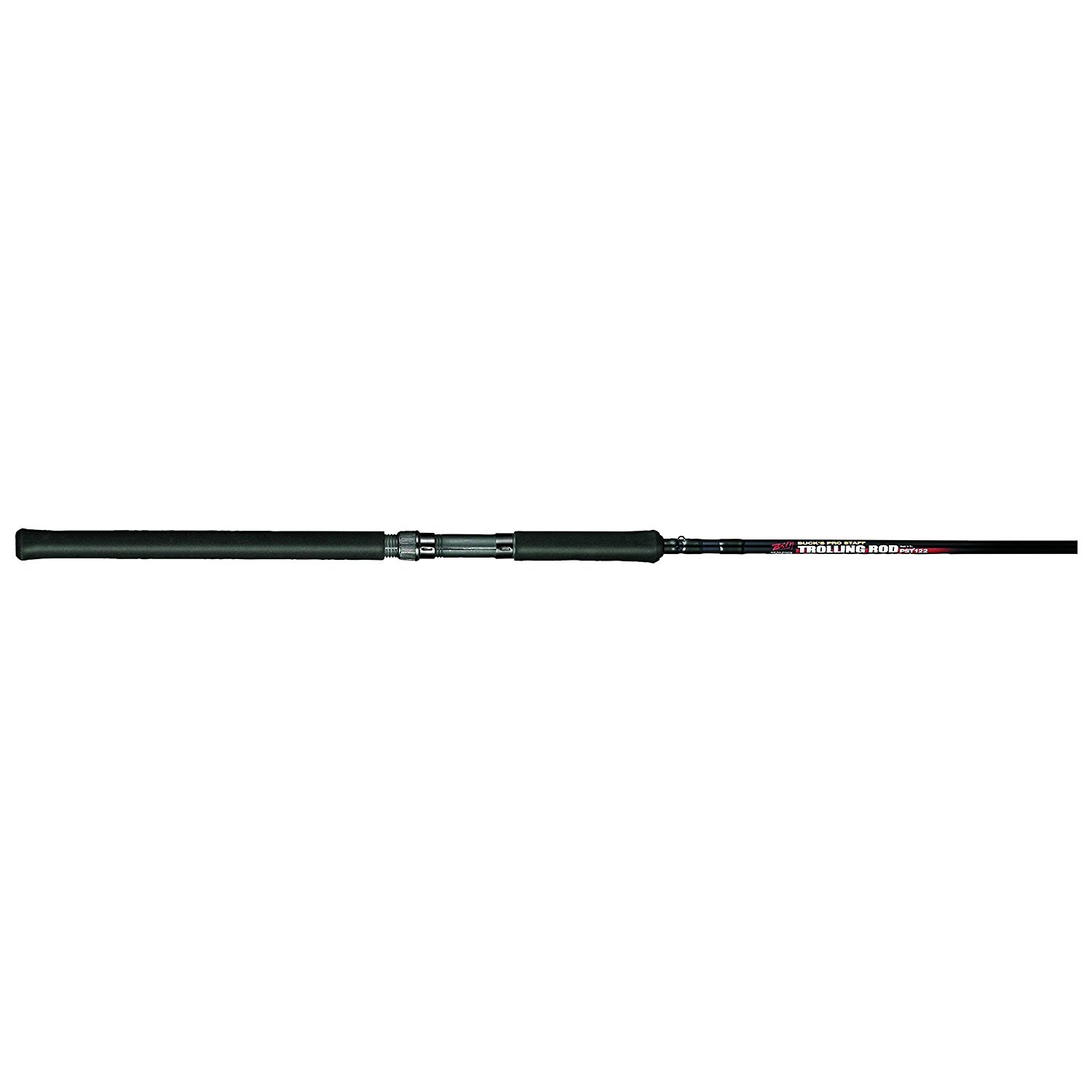 B'n'M Pro Staff Trolling Rod (3-Piece), Black, 14-Feet