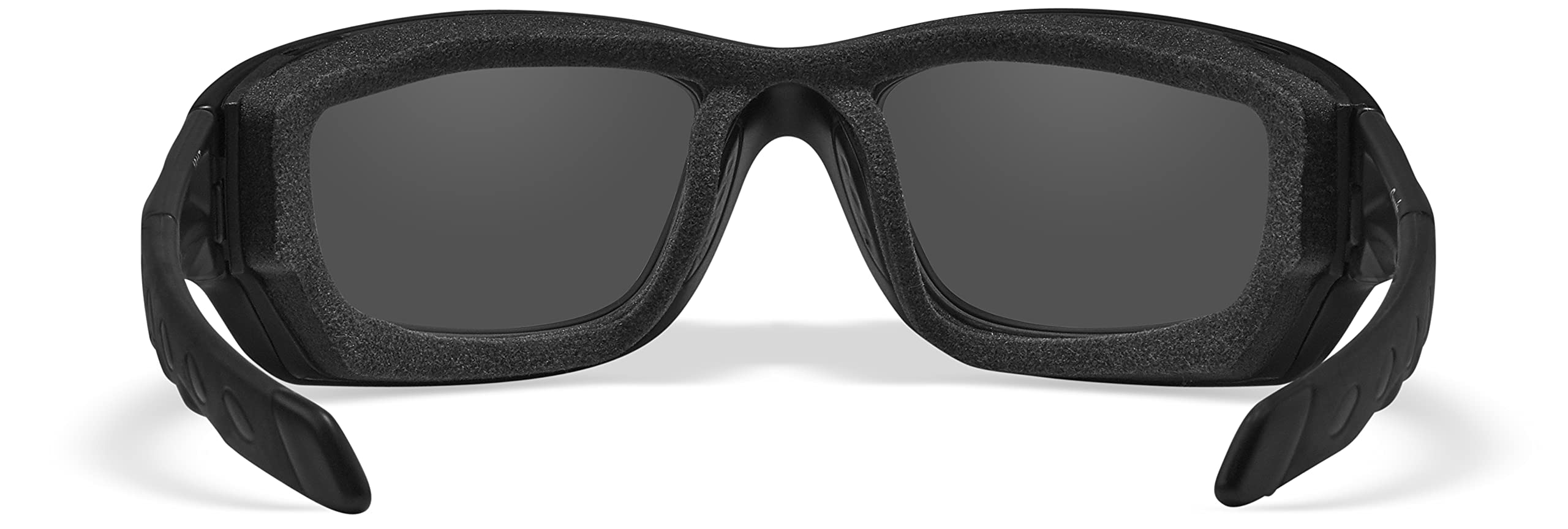 Wiley X WX Gravity Sunglasses, Safety Glasses for Men and Women, UV Eye Protection for Shooting, Fishing, Biking, and Extreme Sports, Matte Black Frames, Smoke Grey Tinted Lenses