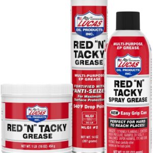 Lucas Oil 10574 Red "N" Tacky Grease - 1 Pound