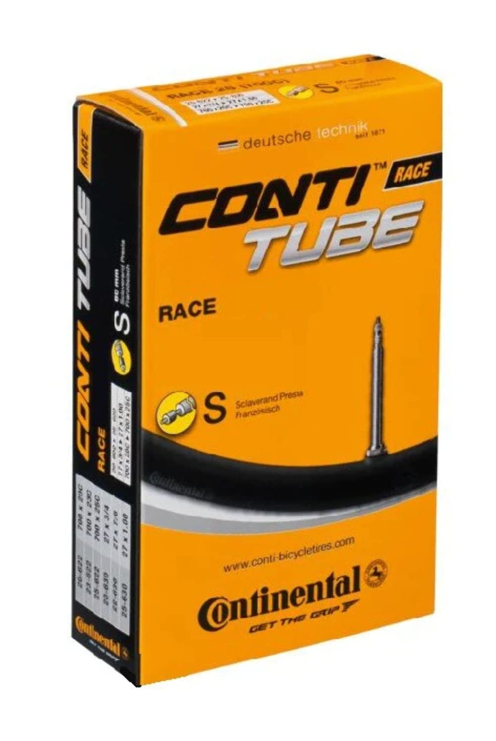 Continental 26" Bicycle Tube, 1.75"/2.5" 40mm Schrader Valve