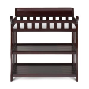 Delta Children Eclipse Changing Table with Changing Pad, Espresso Cherry