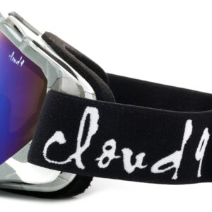 Cloud 9 Snow Goggles in Gray/White/Yellow Mens Ski Goggles Camouflage Green Camo Kid Goggles Men