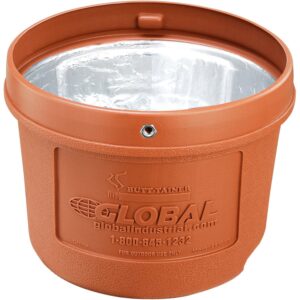 Global Industrial Terracotta Outdoor Ashtray, 1-1/2 Gallon