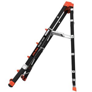 Little Giant Ladders, Select Step, 5-8 foot, Stepladder, Fiberglass, Type 1AA, 375 lbs weight rating, (15130-001)