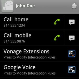 Call Interceptor: Google Voice