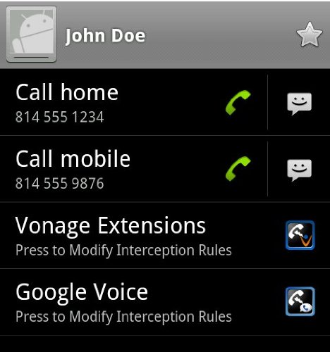 Call Interceptor: Google Voice