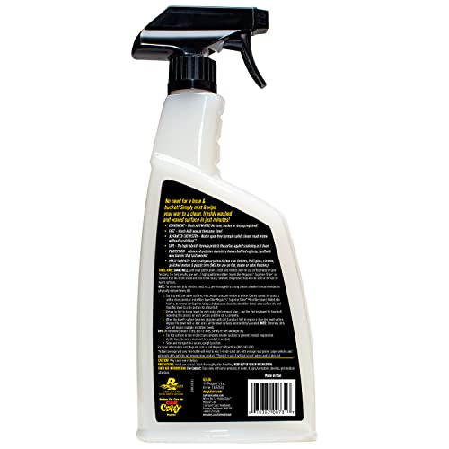 Meguiar's Ultimate Waterless Wash & Wax - Scratch-Free Waterless Car Wash That Makes Car Detailing Quick and Easy - 26 Oz