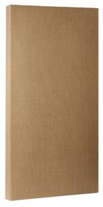 ats acoustic panel 24x48x4 inches, beveled edge, in natural