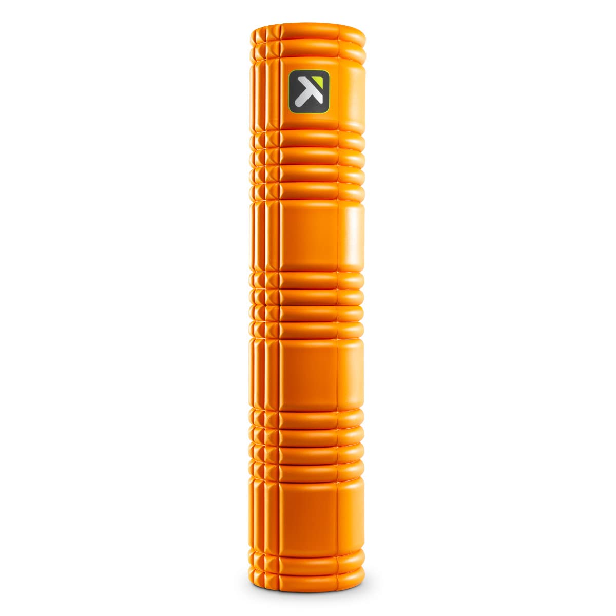 TRIGGERPOINT PERFORMANCE THERAPY GRID Patented Multi-Density Foam Massage Roller Exercise Deep Tissue Muscle Recovery - Relieves Muscle Pain & Tightness, Improves Mobility & Circulation (26"), Orange