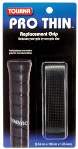 tourna pro thin tennis replacement grip 1.25mm