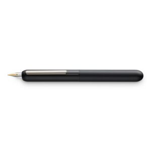 lamy dialog 3 black fountain pen medium nib (l74bkm)