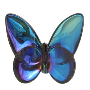 Baccarat Papillon Crystal Lucky Butterfly Blue Scarabee 2609987