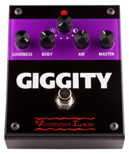 voodoo lab giggity analog mastering preamp guitar effect pedal