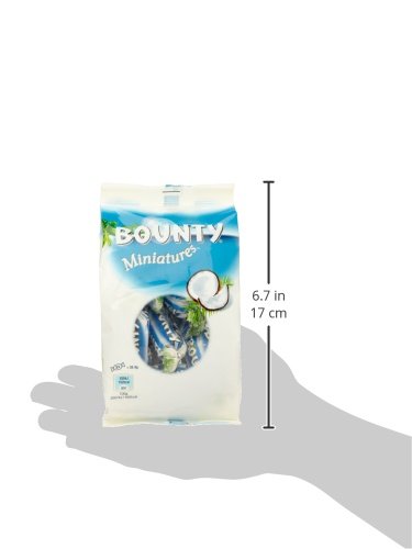 Bounty Miniatures 150g Milk Chocolate Bars, Filled with Juicy Coconut Cream, 130g