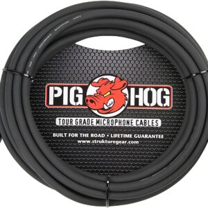 Pig Hog PHM25 High Performance 8mm XLR Microphone Cable, 25 Feet