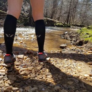 Swiftwick- ASPIRE TWELVE Running Socks, Mens & Womens | Knee High Compression Fit Socks | Black, Small