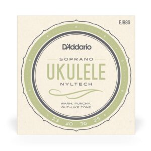 D'Addario EJ88S Nyltech Ukulele Strings, Soprano