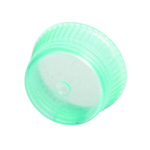 bio plas 6615 13mm uni-flex safety caps for culture tubes and test tubes, green (pack of 1000)