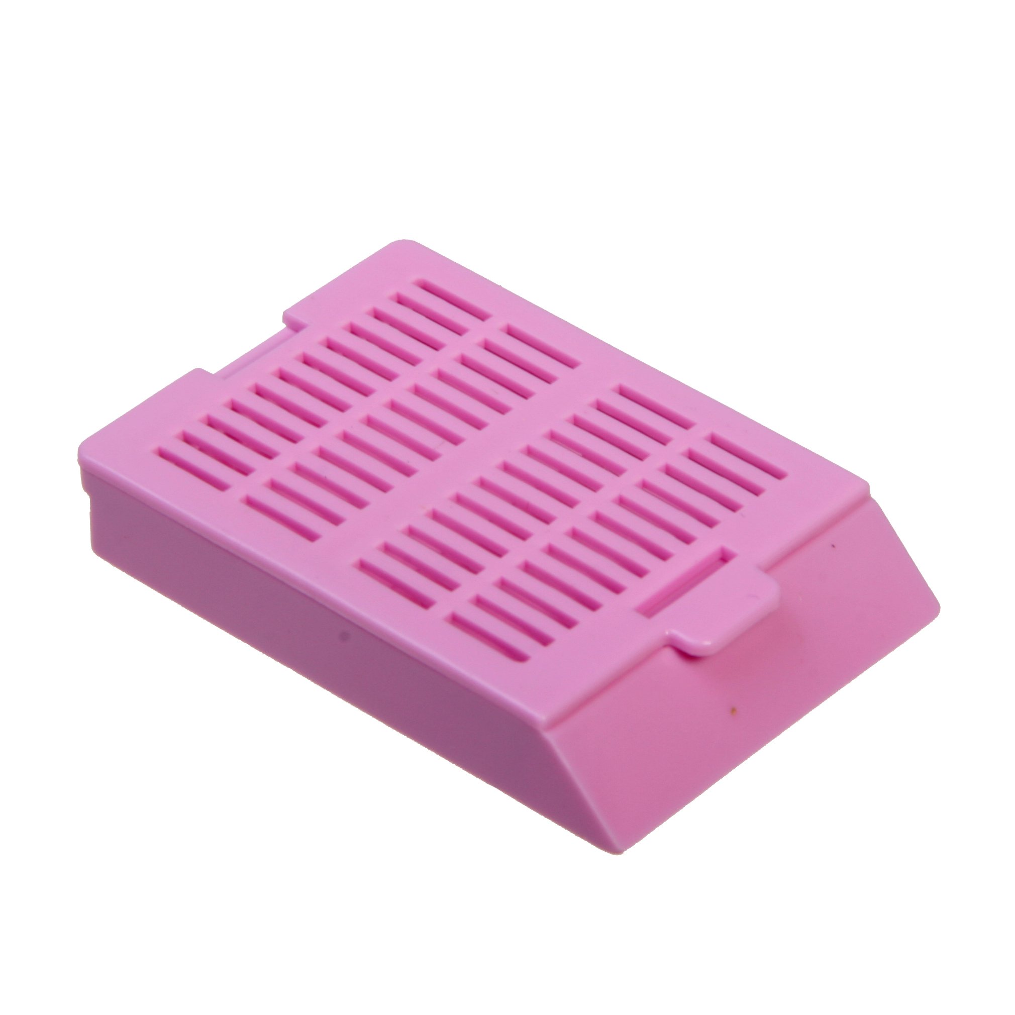 Bio Plas 6057 Lilac Acetyl Plastic Histo Plas Uni-Capsette Tissue Embedding Cassettes with Detachable Lid (Pack of 500)