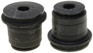 acdelco advantage 46g8057a front upper suspension control arm bushing, black