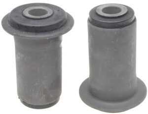 acdelco advantage 46g9162a front lower suspension control arm bushing, black