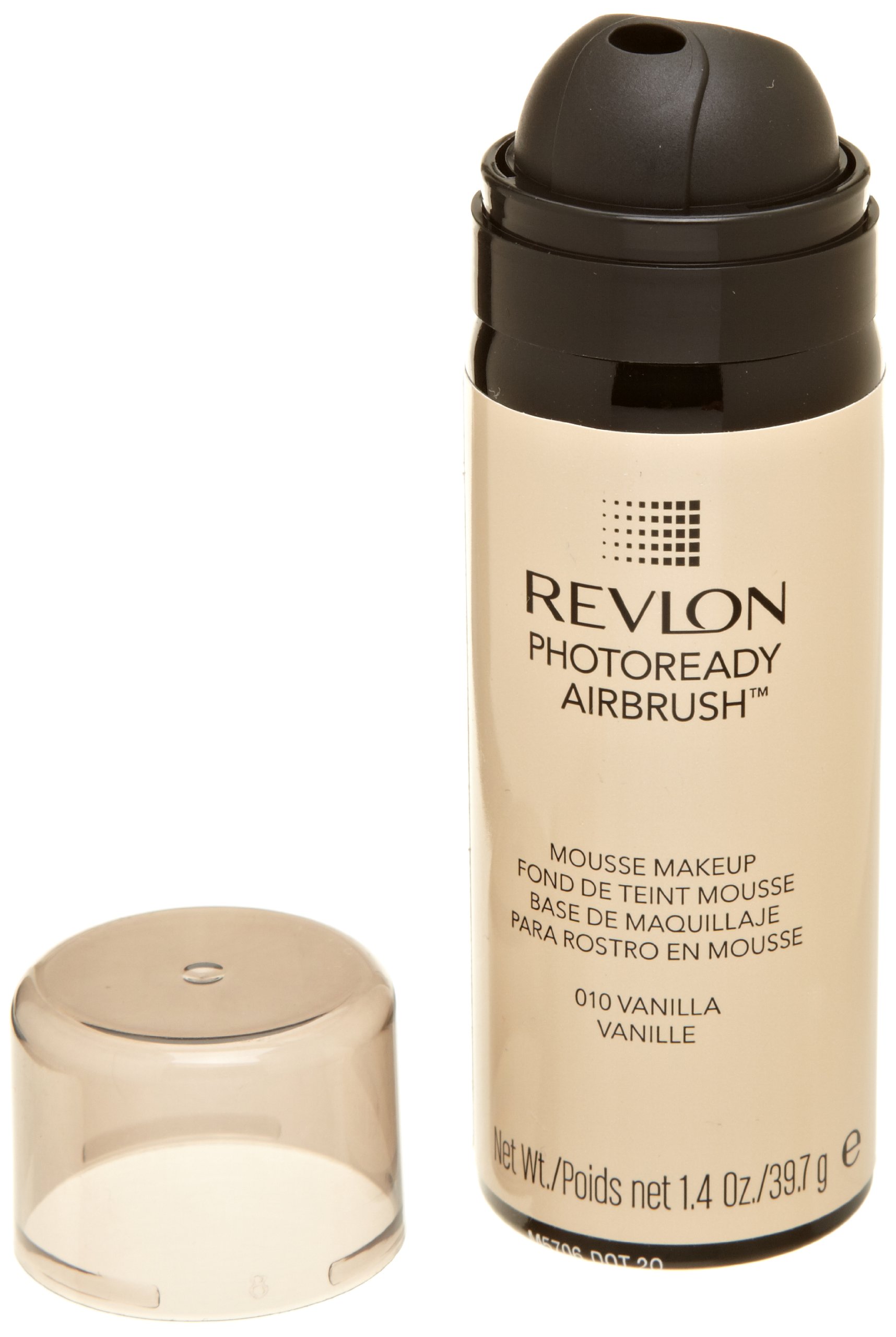 REVLON Photoready Airbrush Mousse Makeup, Natural Beige, 1.4 Ounce