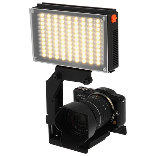 Fotodiox Pro LED-209AS with Video Grip - Bicolor, Dimmable Photo and Video LED Compatible with Mirrorless, Small DSLR, and Action Cameras