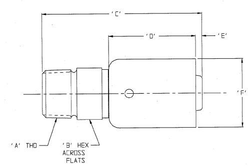 Dixon Holedall 12P1 Plated Carbon Steel Hose Fitting, External Swage Uni-Range Male Coupling with Ferrule, 3/4" Hose ID, 1-10/64" - 1-14/64" Hose OD