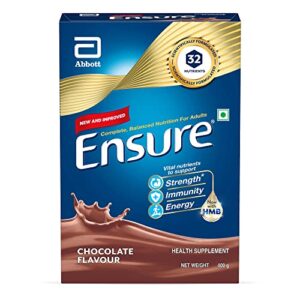 Abbott ensure Chocolate flavour 400gram low sugar previously know as glucerna sr