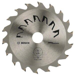 Bosch DIY 2609256849 Precision Circular Saw Blade 140 x 2 x 20/12.7 with 18 Teeth