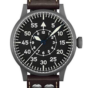 Laco Paderborn Type B Dial Swiss Automatic Pilot Watch with Sapphire Crystal 861749