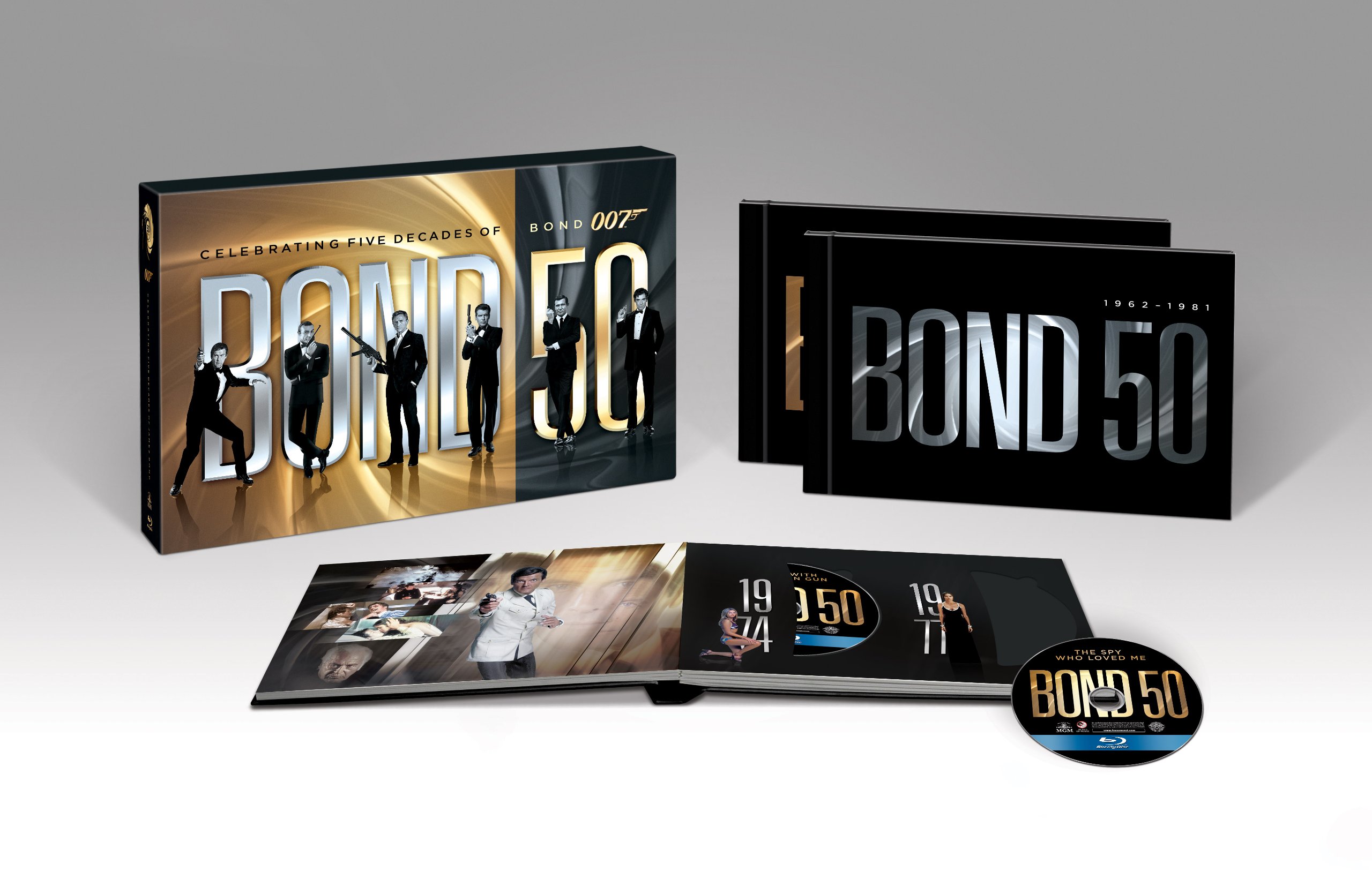 Bond 50: The Complete 22 Film Collection [Blu-ray]